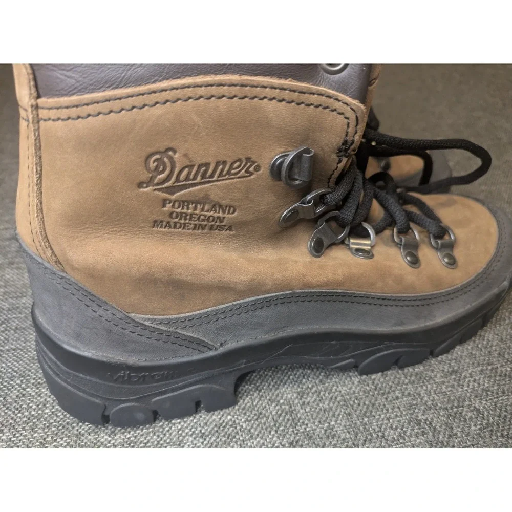 Danner Combat Hiker 43513X Gore Tex Boots US 6.5 Made USA Vibram Shoes Military